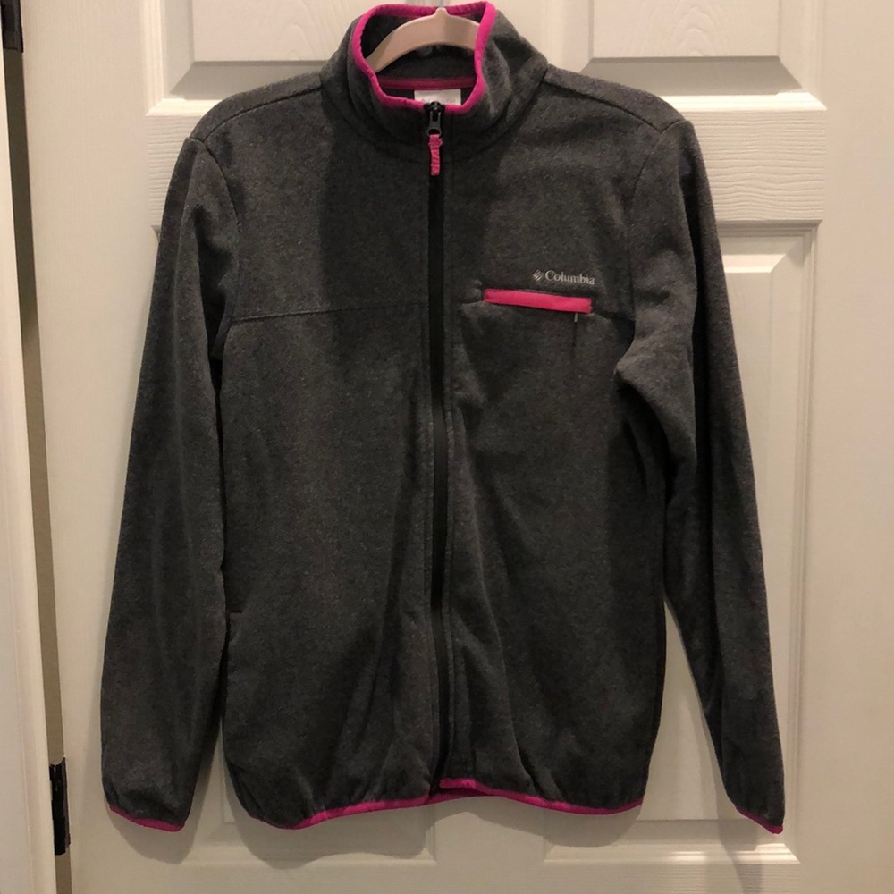 Columbia zip up coat